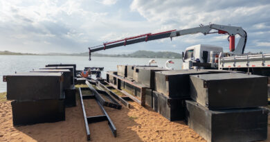 Macaé inicia preparativos para o Natal Magia com show das águas dançantes na lagoa de Imboassica