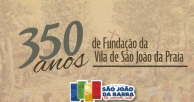 São João da Barra abre concurso para escolha do selo oficial dos 350 anos da Vila de São João da Praia