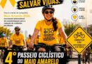 Carmo realiza 4º Passeio Ciclístico do Maio Amarelo com foco em conscientização no trânsito