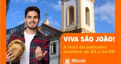 Macaé celebra São João Batista com cinco dias de festa, fé e grandes atrações