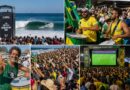Mundial de Surfe e Copa do Mundo transformam Saquarema em palco de esporte, turismo e celebração