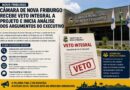 Câmara de Nova Friburgo analisará veto do prefeito ao PL 193/2026 nos próximos dias