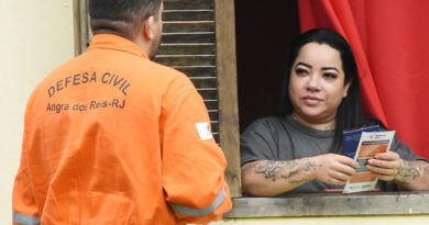 Defesa Civil leva orientações de prevenção ao Pontal durante teste de sirenes em Angra