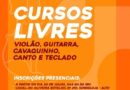 Escola de Música de Teresópolis abre inscrições para cursos gratuitos de instrumentos e canto