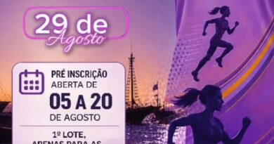 Búzios promove corrida em apoio à campanha de combate à violência contra a mulher