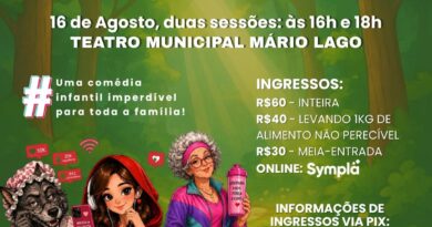 “Chapeuzinho Vermelho” ganha versão conectada à era digital em Saquarema