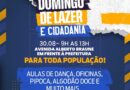 Nova Friburgo promove Domingo de Lazer com atividades gratuitas para toda a família