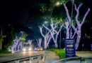Volta Redonda inicia instalação da iluminação de Natal com 90 mil lâmpadas de LED